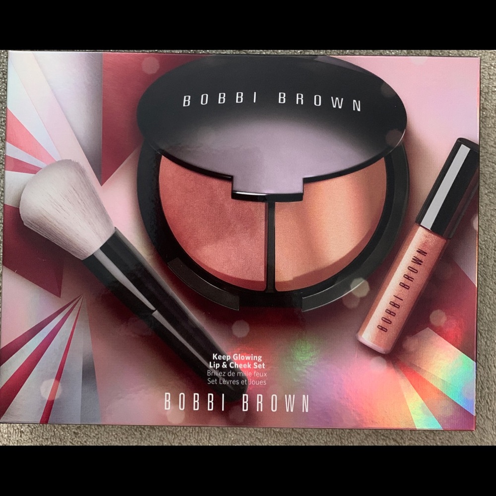 💖BOBBI BROWN 💕 Keep Glowing Lip&Cheek Set